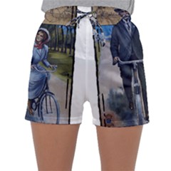 Bicycle 1763283 1280 Sleepwear Shorts by vintage2030