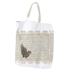 Tag Bird Giant Grocery Tote by vintage2030