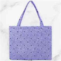 Dot Blue Mini Tote Bag by vintage2030