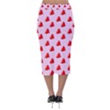 Kawai Hearts Velvet Midi Pencil Skirt View2