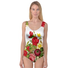 Flower Bouquet 1131891 1920 Princess Tank Leotard  by vintage2030