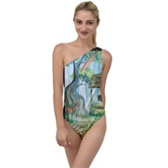 Town 1660349 1280 To One Side Swimsuit by vintage2030