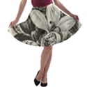 Flowers 1776382 1280 A-line Skater Skirt View1