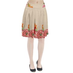 Flower 1646035 1920 Pleated Skirt by vintage2030