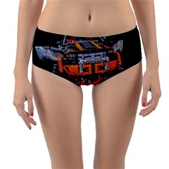 Monster Truck Lego Technic Technic Reversible Mid-waist Bikini Bottoms by Sapixe