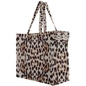 Pattern Leopard Skin Background Canvas Travel Bag View2