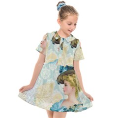 Lady 1112776 1920 Kids  Short Sleeve Shirt Dress by vintage2030