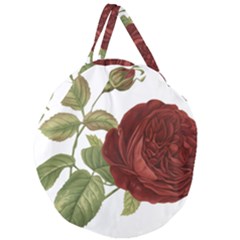 Rose 1077964 1280 Giant Round Zipper Tote by vintage2030