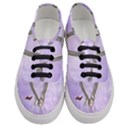 Cute Little Pegasus With Butterflies Women s Classic Low Top Sneakers View1