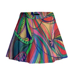 Wild Love Mini Flare Skirt by nicholakarma