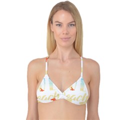 Hola Beaches 3391 Trimmed Reversible Tri Bikini Top by mattnz