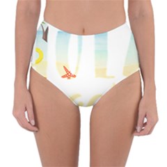 Hola Beaches 3391 Trimmed Reversible High-waist Bikini Bottoms by mattnz