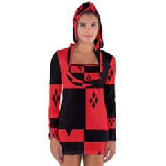 Harley Long Sleeve Hooded T-shirt by raeraeshescrafty