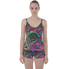 Delight  Tie Front Two Piece Tankini by nicholakarma