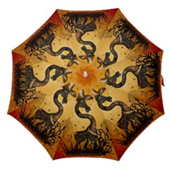 Funny Steampunk Giraffe With Hat Straight Umbrellas by FantasyWorld7