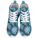 Graphic Design Wallpaper Abstract Women s Lightweight High Top Sneakers View1