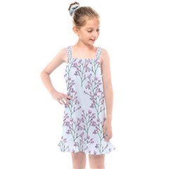 Flower Pattern Pattern Design Kids  Overall Dress by Celenk