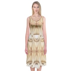 Wells Cathedral Wells Cathedral Midi Sleeveless Dress by Celenk