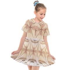 Wells Cathedral Wells Cathedral Kids  Short Sleeve Shirt Dress by Celenk