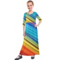 RAINBOW Kids  Quarter Sleeve Maxi Dress View1