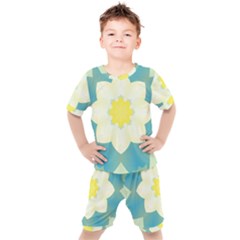 Pattern Flower Abstract Pastel Kid s Set by Simbadda