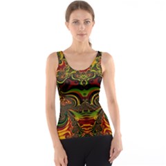 Fractal Art Artwork Design Tank Top by Simbadda