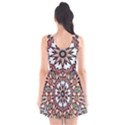 Abstract Art Texture Mandala Scoop Neck Skater Dress View2