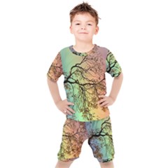 Rainbow Branch Boxer Shorts Kid s Set by Simbadda