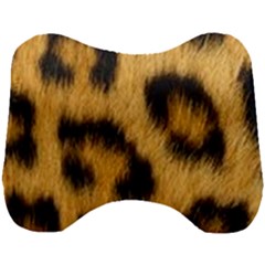 Leopard Print Head Support Cushion by NSGLOBALDESIGNS2