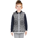 Sunflower print Kid s Hooded Puffer Vest View1