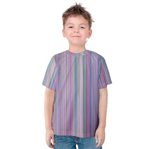 Broken Tv Screen Kids  Cotton Tee by dressshop