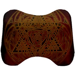 Beautiful Art Pattern Head Support Cushion by Nexatart