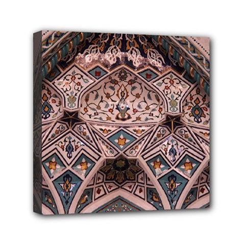 Pattern Decoration Art Architecture Mini Canvas 6  X 6  (stretched) by Nexatart