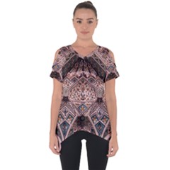 Pattern Decoration Art Architecture Cut Out Side Drop Tee by Nexatart