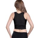 Define Black Racer Back Crop Top View2