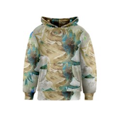 Rose Flower Petal Love Romance Kids  Pullover Hoodie by Sapixe