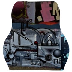 Lost Places Abandoned Train Station Car Seat Velour Cushion  by Sapixe