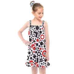 Square Objects Future Modern Kids  Overall Dress by Sapixe