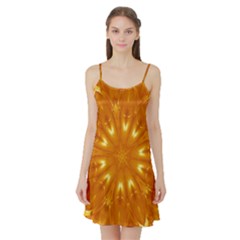 Kaleidoscopic Flower Satin Night Slip by yoursparklingshop