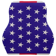 Day Independence July Background Car Seat Velour Cushion  by Sapixe