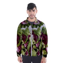 Salad Lettuce Vegetable Windbreaker (men) by Sapixe