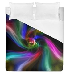 Abstract Art Color Design Lines Duvet Cover (queen Size) by Sapixe