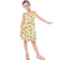 Thanksgiving pattern Kids  Sleeveless Dress View1