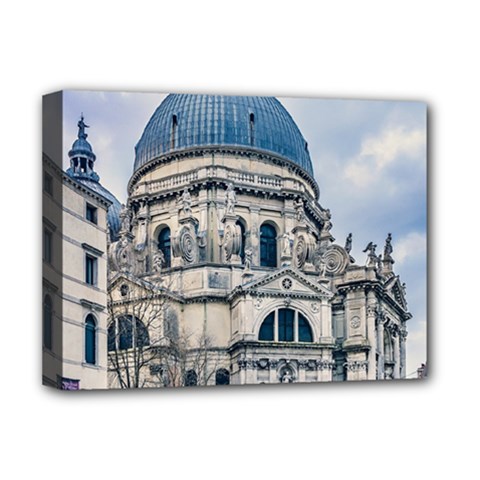 Santa Maria Della Salute Church, Venice, Italy Deluxe Canvas 16  X 12  (stretched)  by dflcprintsclothing