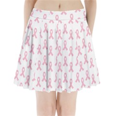 Pink Ribbon - Breast Cancer Awareness Month Pleated Mini Skirt by Valentinaart