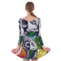 Graffiti The Art Of Spray Mural Long Sleeve Velvet Skater Dress View2