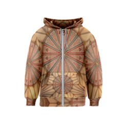 York Minster Chapter House Kids  Zipper Hoodie by Sapixe