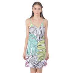 Leaves Tropical Nature Plant Camis Nightgown by Sapixe