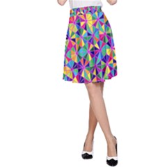 New Stuff-2-1 A-line Skirt by ArtworkByPatrick