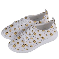 Doge Much Thug Wow Pattern Funny Kekistan Meme Dog White Women s Lightweight Sports Shoes by snek